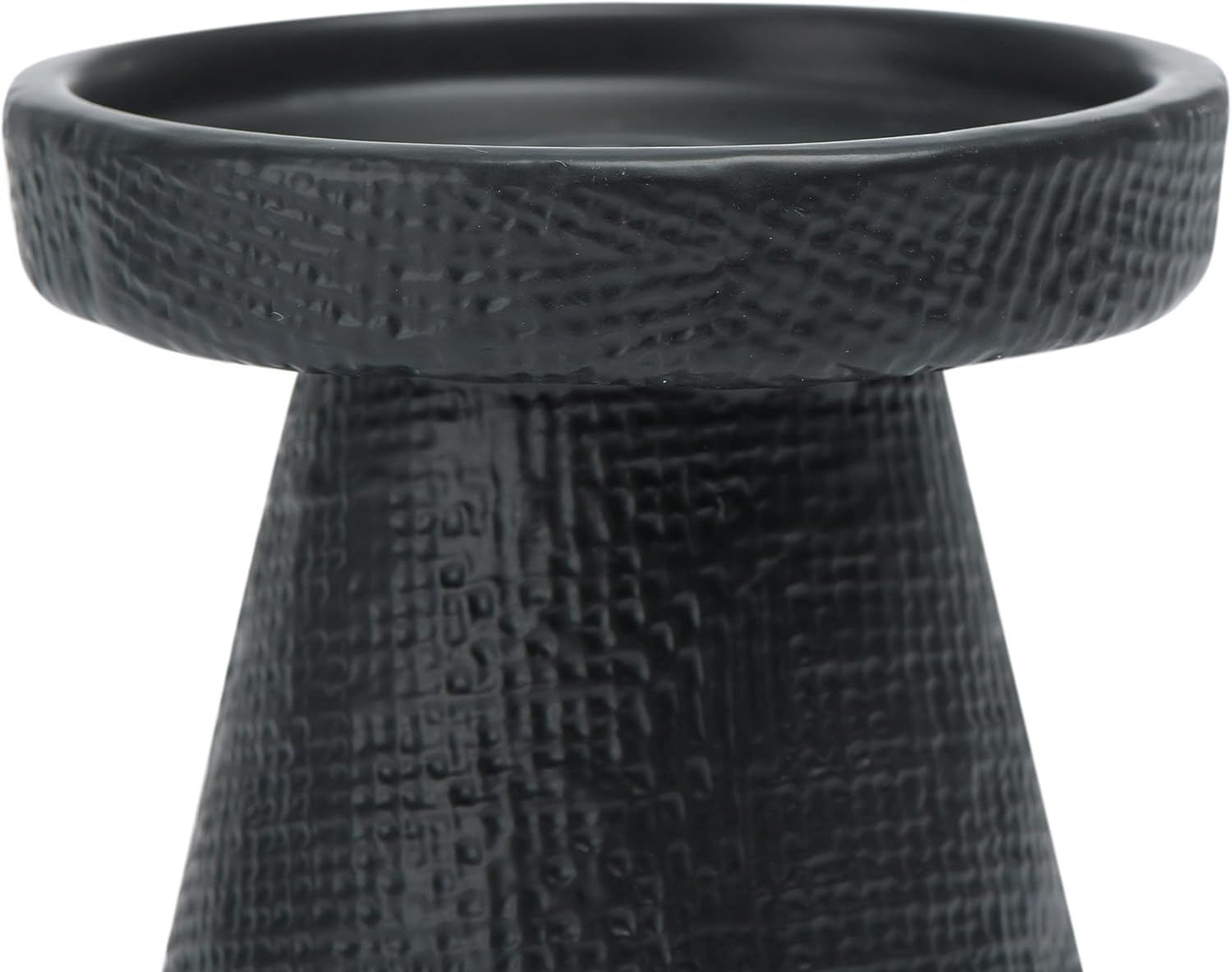 Main + Mesa Stoneware Pillar & Taper Candle Holders, Set of 2 - Image 6