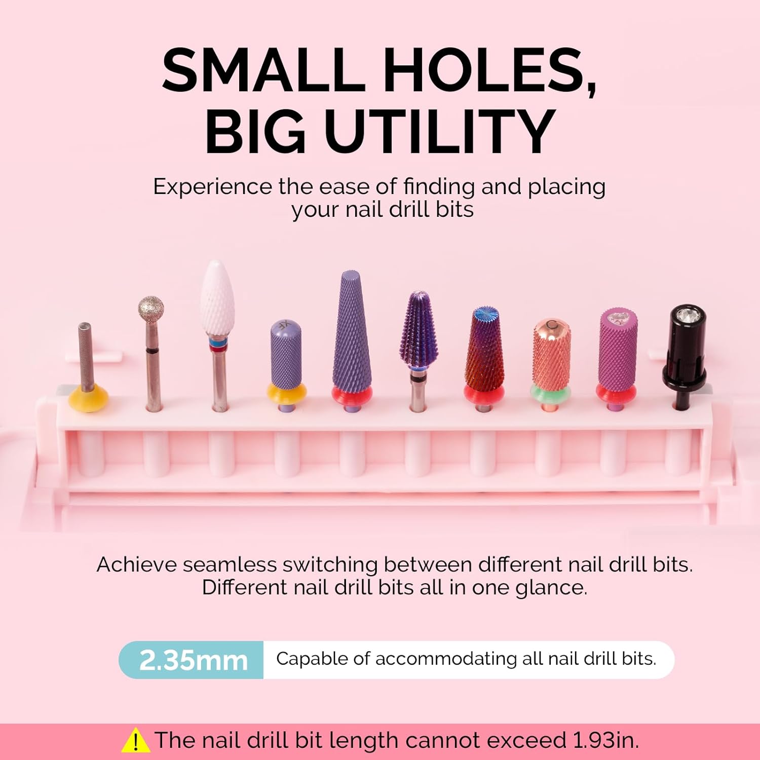 MelodySusie UV Nail Lamp, Plus30F UV Light for Gel Nails LED Nail Dryer with 3 Timer with Acrylic Nail Tool Storage Box