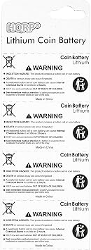 HQRP 4-Pack Lithium Battery Compatible with Accu-Chek Guide Blood Glucose Monitoring System, Sugar Monitor Meter