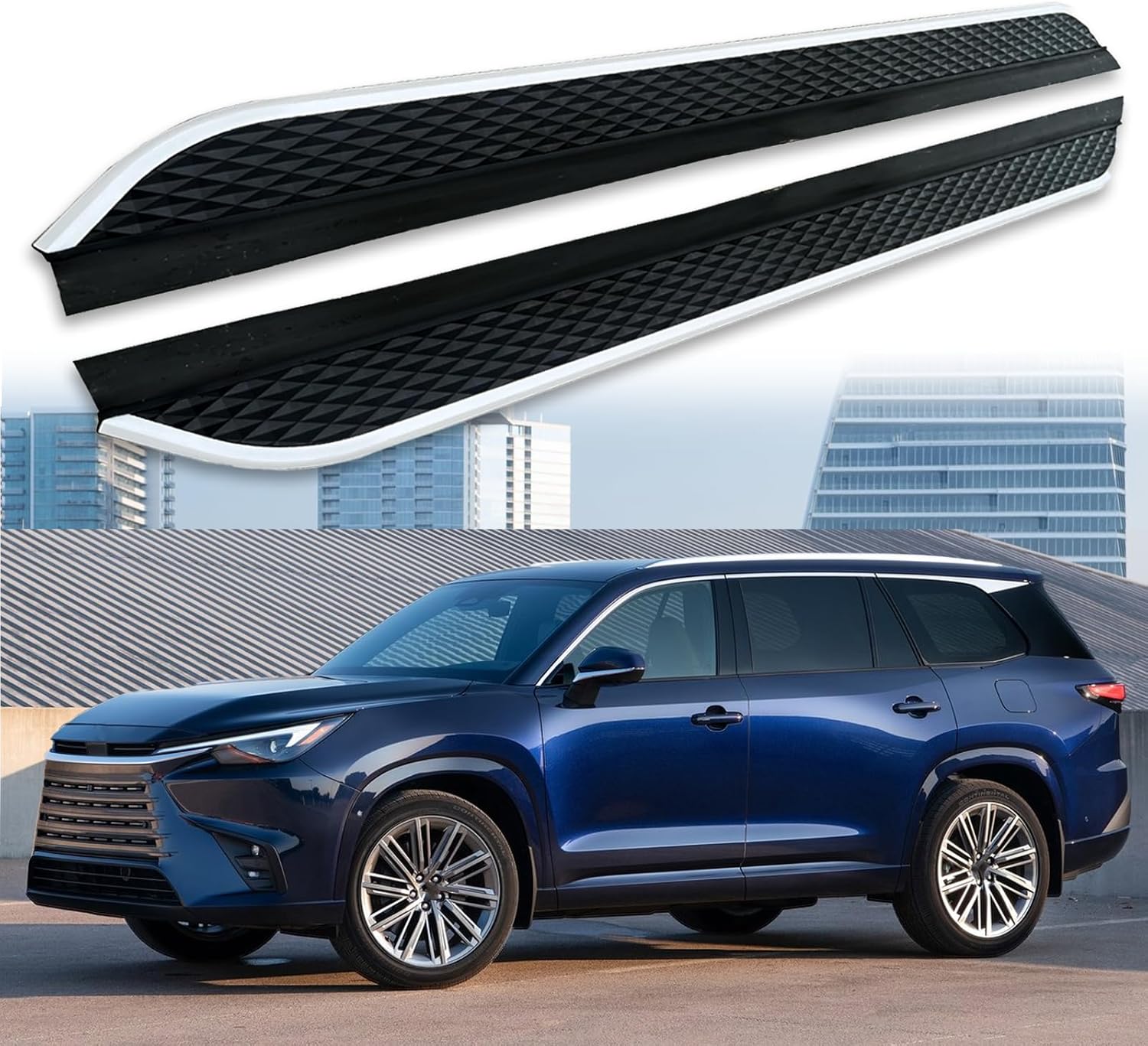 Running Boards Fits for Lexus TX TX350 TX500h 2024 2025 2026 Side Steps Pedal Steps Nerf Bar Accessories with Bracket 2PCS