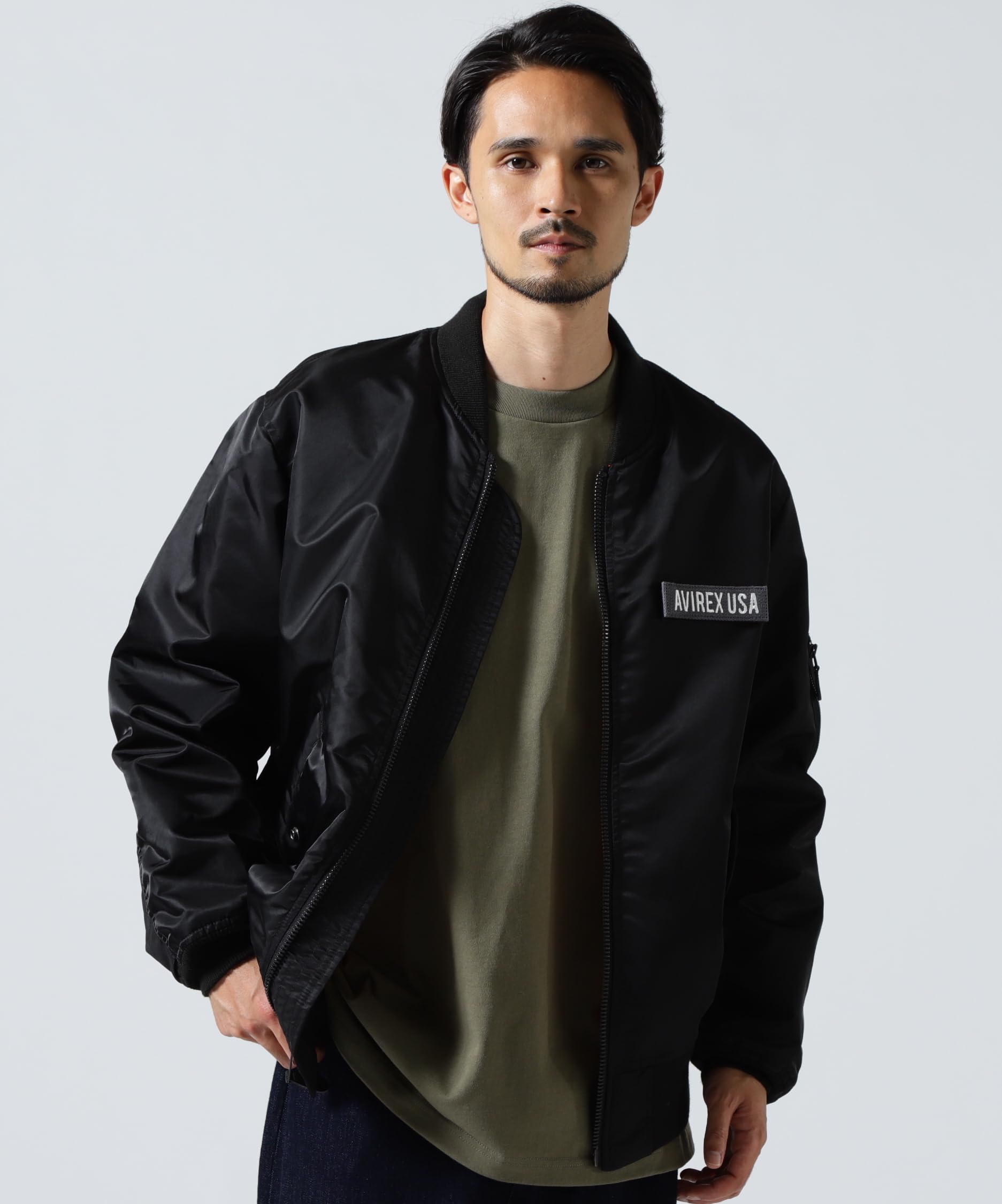 Amazon.co.jp: AVIREX: 【MENS】MA-1・フライトジャケット