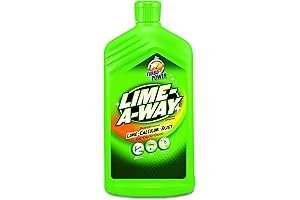 LIME-A-WAY Professional Extra-Strength Lime, Calcium & Rust Remover (28oz Bottle, 6 Pack)
