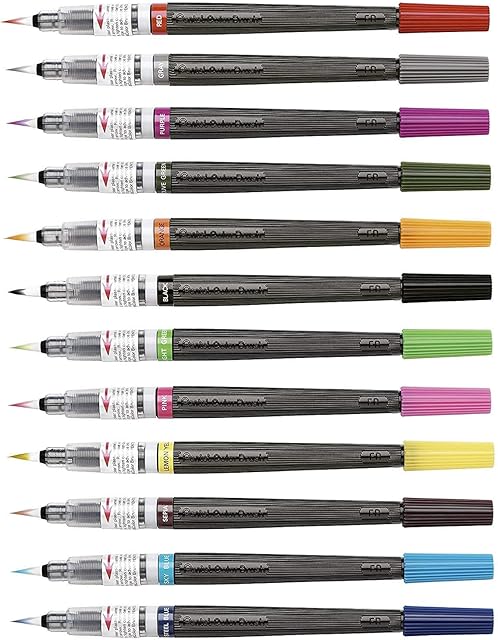 Pentel Colour Brush - Lemon