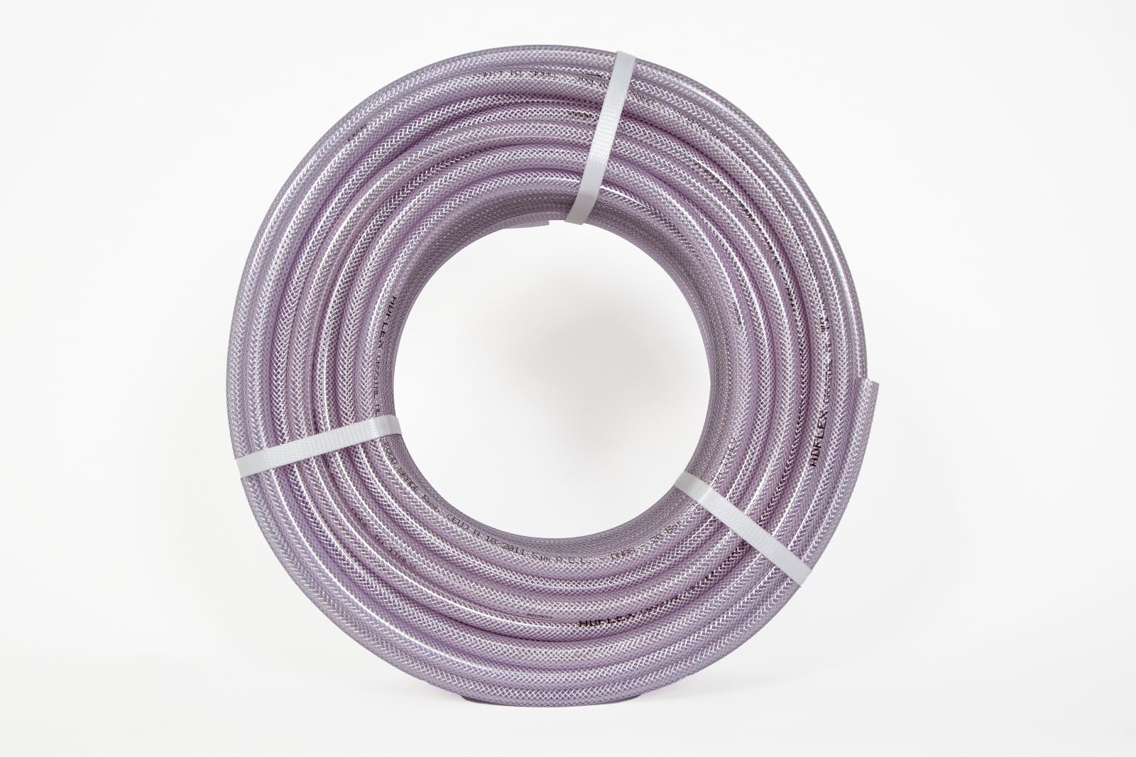 Tubo in PVC trasparente Crystal Retex ML 8x14 m 50 Rinforzato, Ultra Resistenza, Qualità Alimentare, passaggio aria, aria compressa, passaggio liquidi, acqua potabile, irrigazione