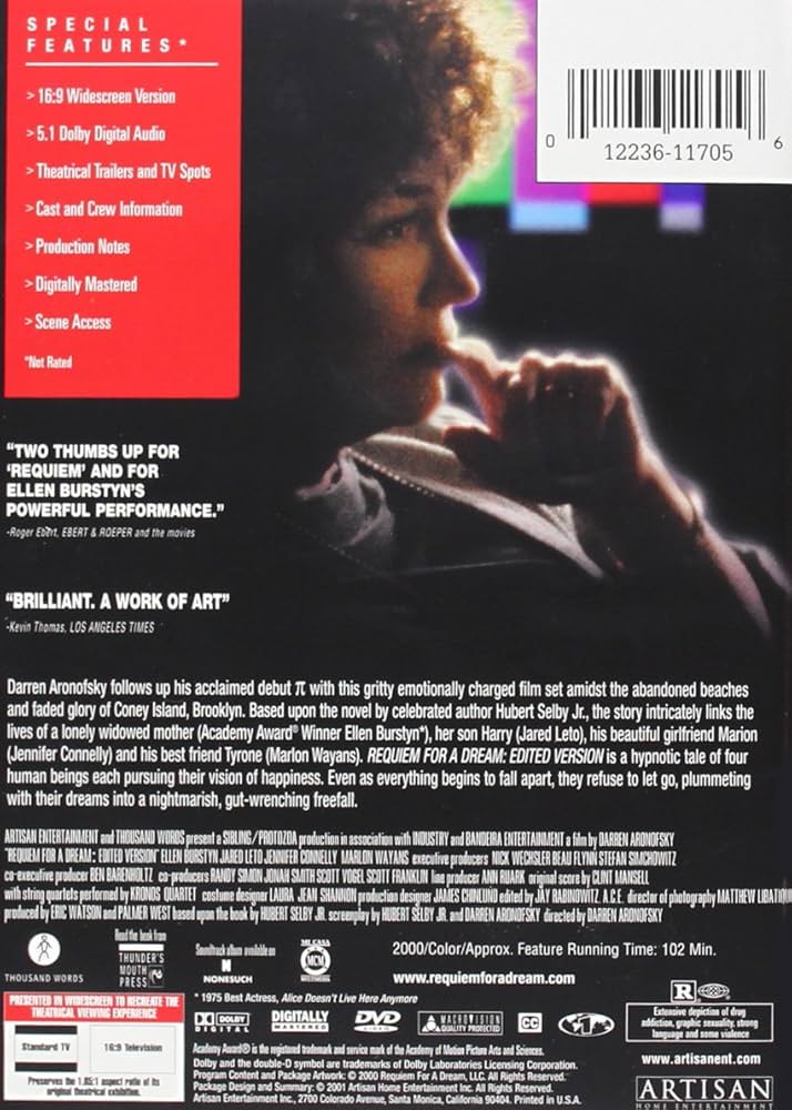レクイエム [DVD] o7r6kf1 Requiem for a Dream (DVD, 2000) Jared Leto Movie DIRECTOR'S