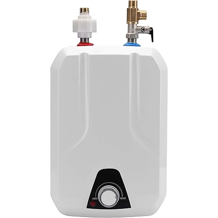 Amazon 電気温水器 110v 1500w 小型電気温水器 30 65 調節可 電気温水ヒーター 8l 大容量 電気給湯器 取り付けやすい 住宅向け キッチン 洗面台に適用 温水器
