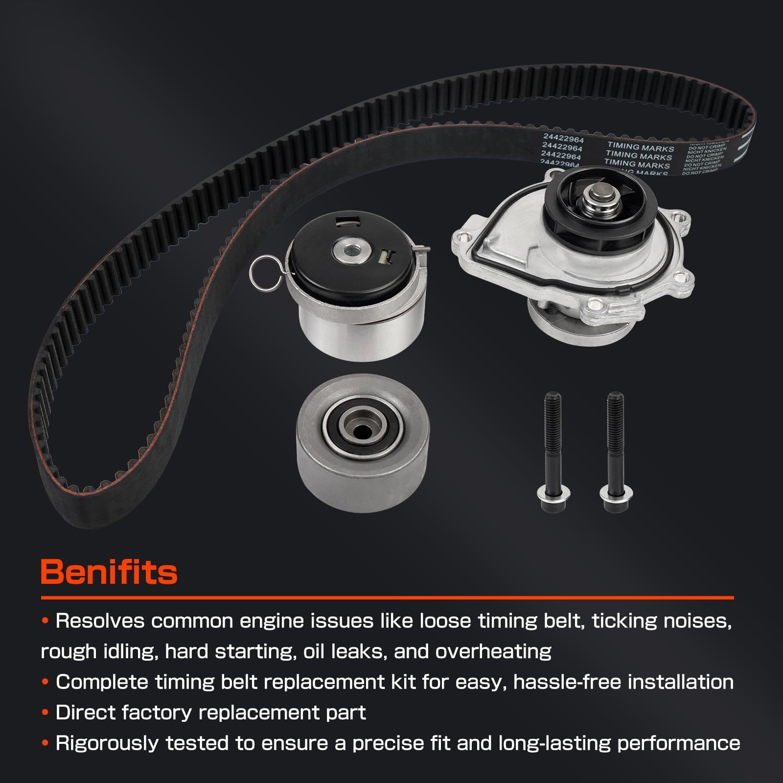 Kit Distribución Cruze/ Sonic Sin Bomba De Agua Tck338 | Envío Gratis