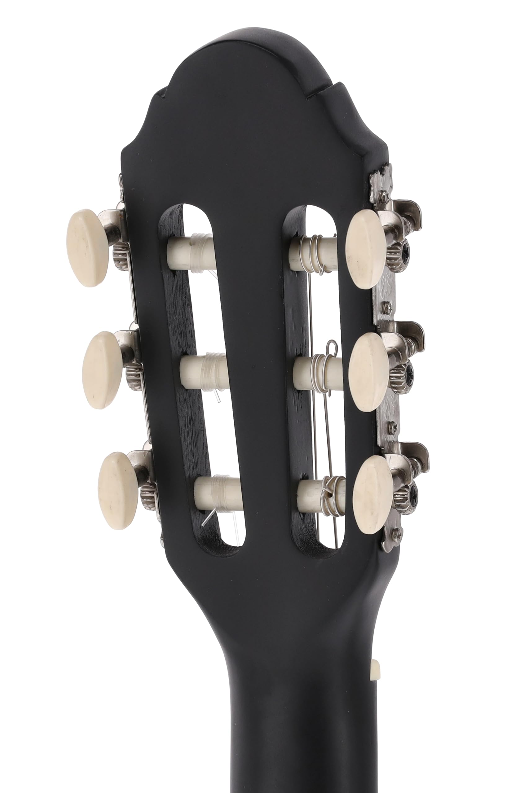 Chitarra Classica 1/2 Nero Starter Set con Borsa, Plettri, Libro, Accordatore