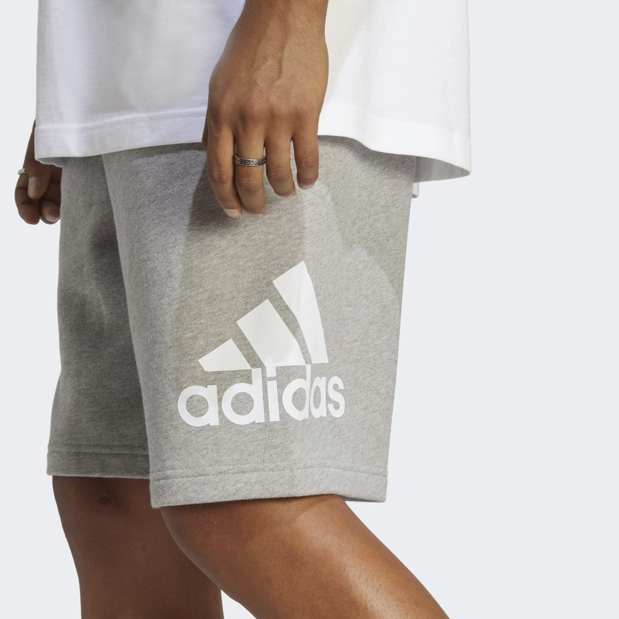 Adidas - Essentials Big Logo French Terry Shorts, Pantaloncini Casual Uomo