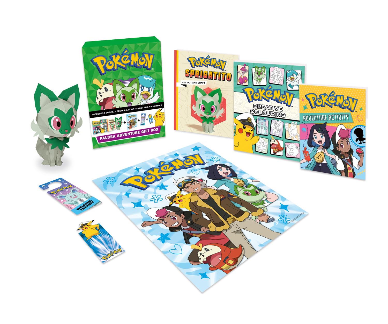 Pokemon Paldea Adventure Gift Box Brand New