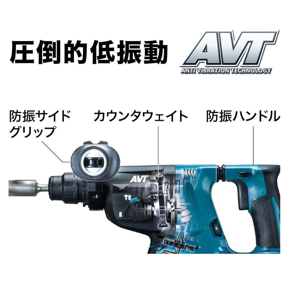 Amazon | マキタ 充電式ハンマドリル18+18V 28mm/ハツリ可 SDS+