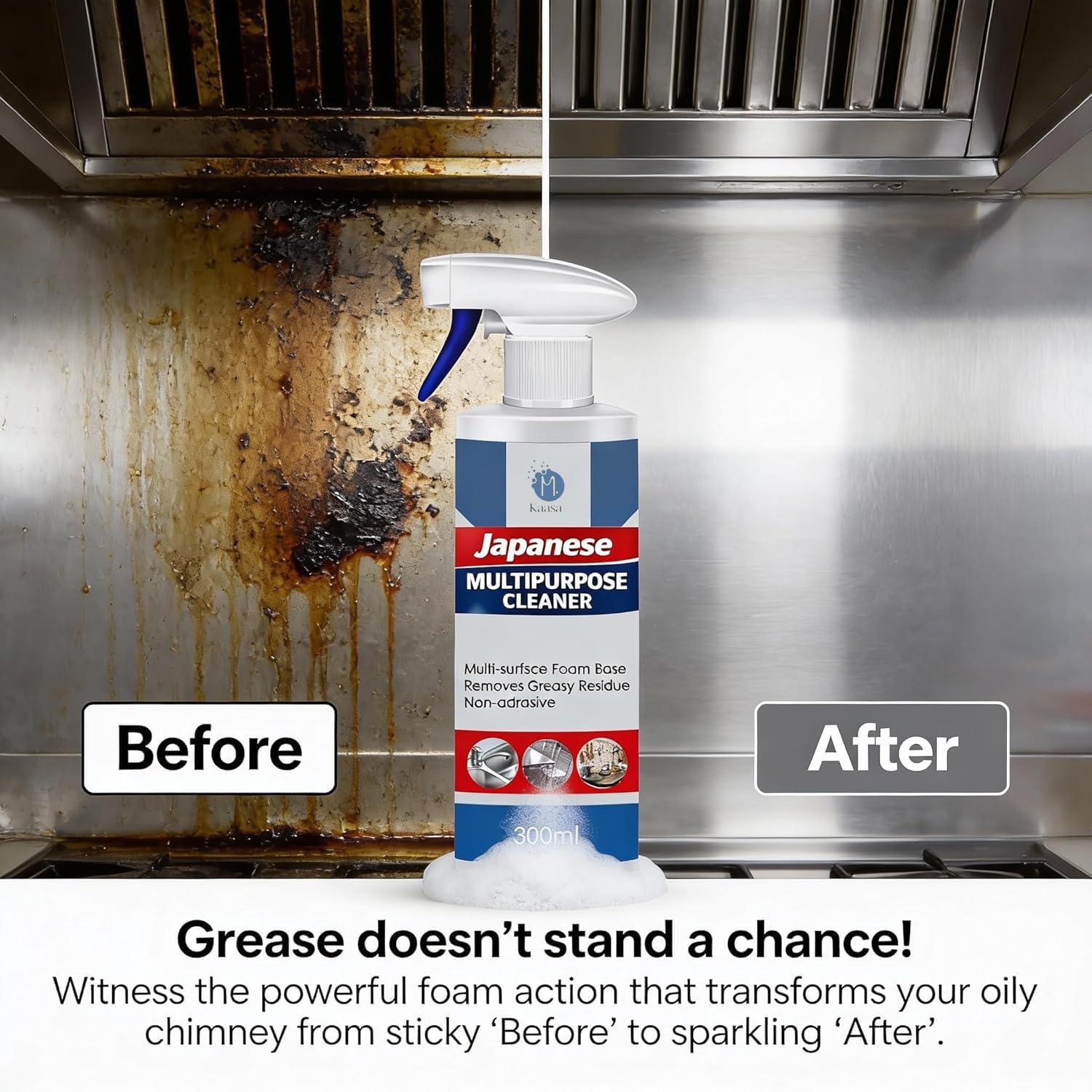 Japanese Multipurpose Cleaner Oxalic Stain Removal Spray for Tiles