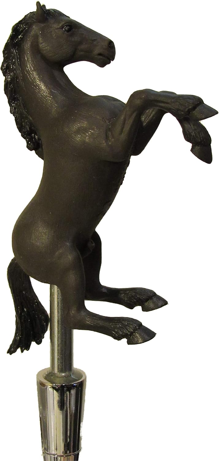 KoolCollectibles Rearing Black Mustang Beer Tap Handle Sports Bar Kegerator Breweriana Horse