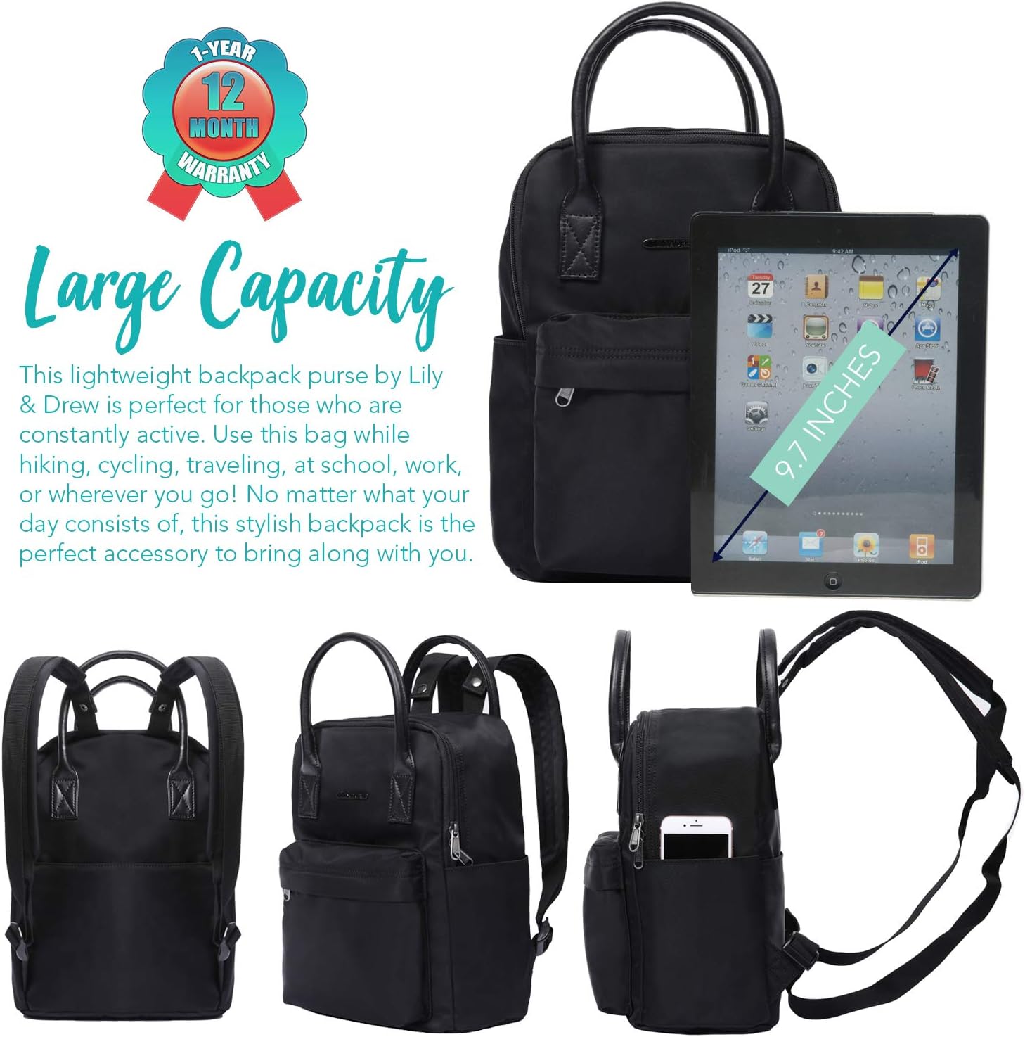 lily & drew backpack