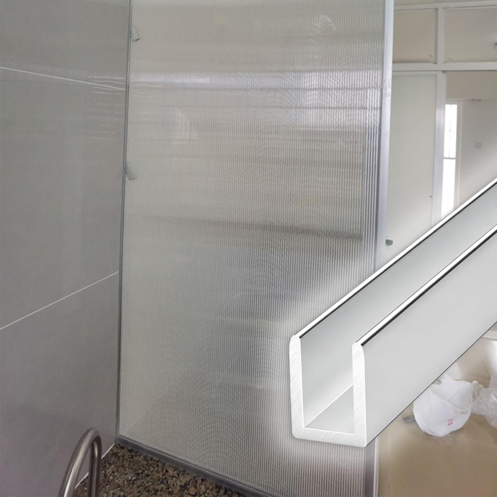 Profil Typu U do Szkła Aluminiowy Profil Szklarski w Kształcie Litery U