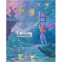 Canvas Finishing Touches Board Game Expansion by R2i Games - Create Amazing Masterpieces Art Competition & Puzzle Game for Kids & Adults Ages 14+ 1-5 Play, 30 Minute Play Time
