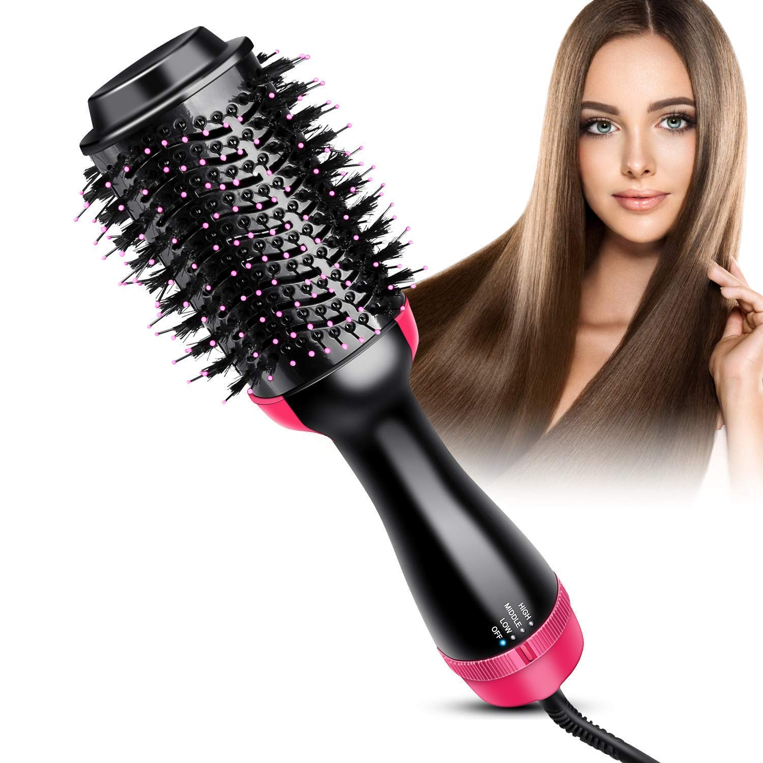Buy JR EXPORT One Step Hot Air Brush, 3in1 Hair Dryer Brush & Styler