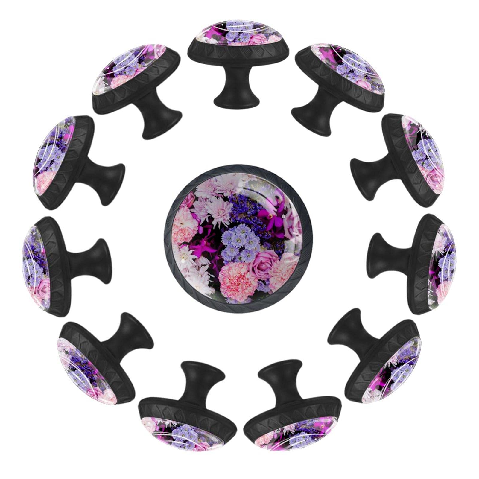 Boutons de tiroir motif fleur pour relooker facilement un meuble enfant