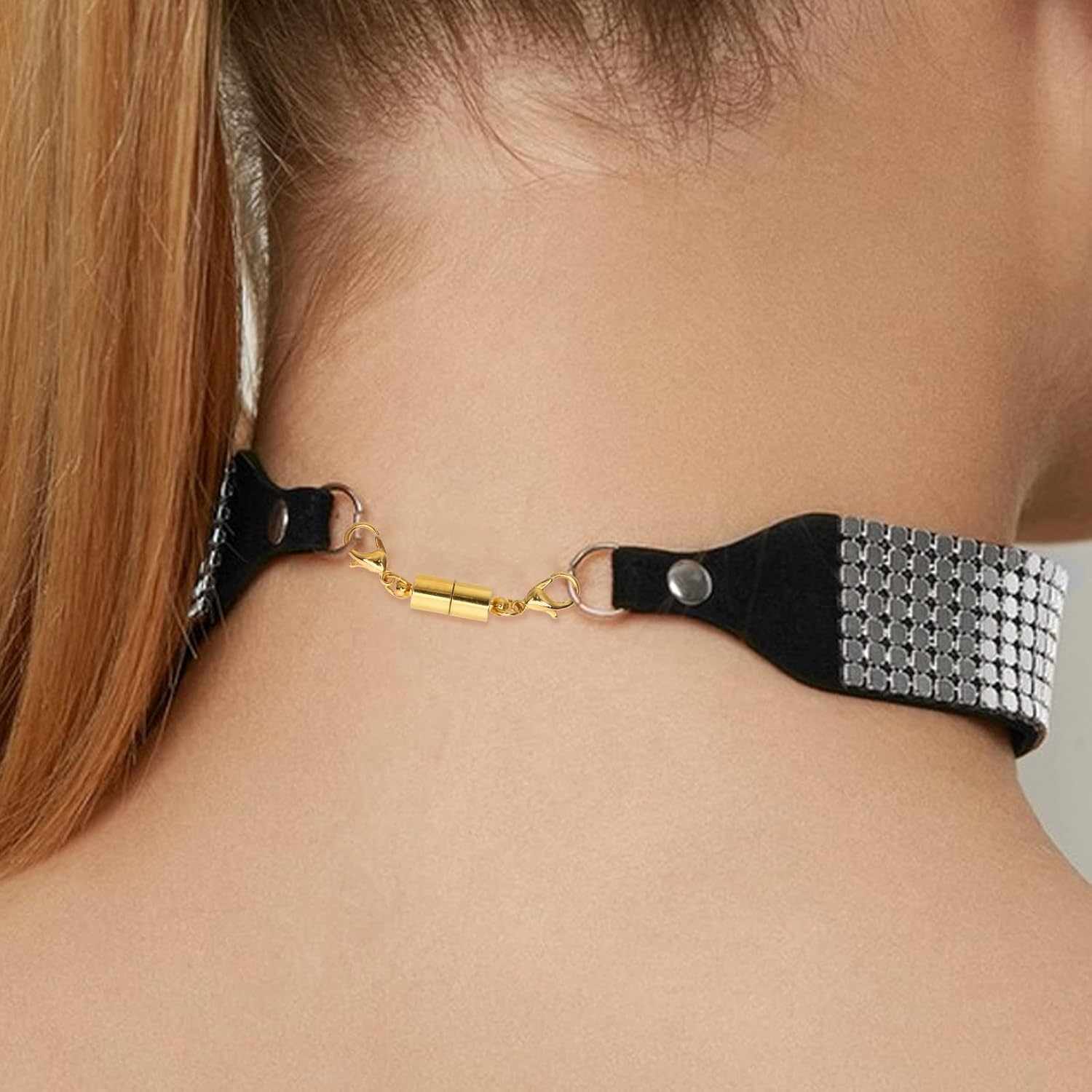 30PCS Double Lobster Clasp Magnetic Necklace Clasps and Closures, 14k Gold and Silver Adjustable Necklaces Extenders, Jewelry Clasps Connectors for Necklace Bracelet Extender Jewelry Making DIY - Image 5