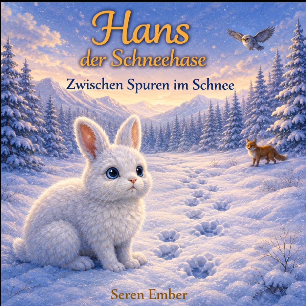Hans der Schneehase: Zwischen Spuren im Schnee