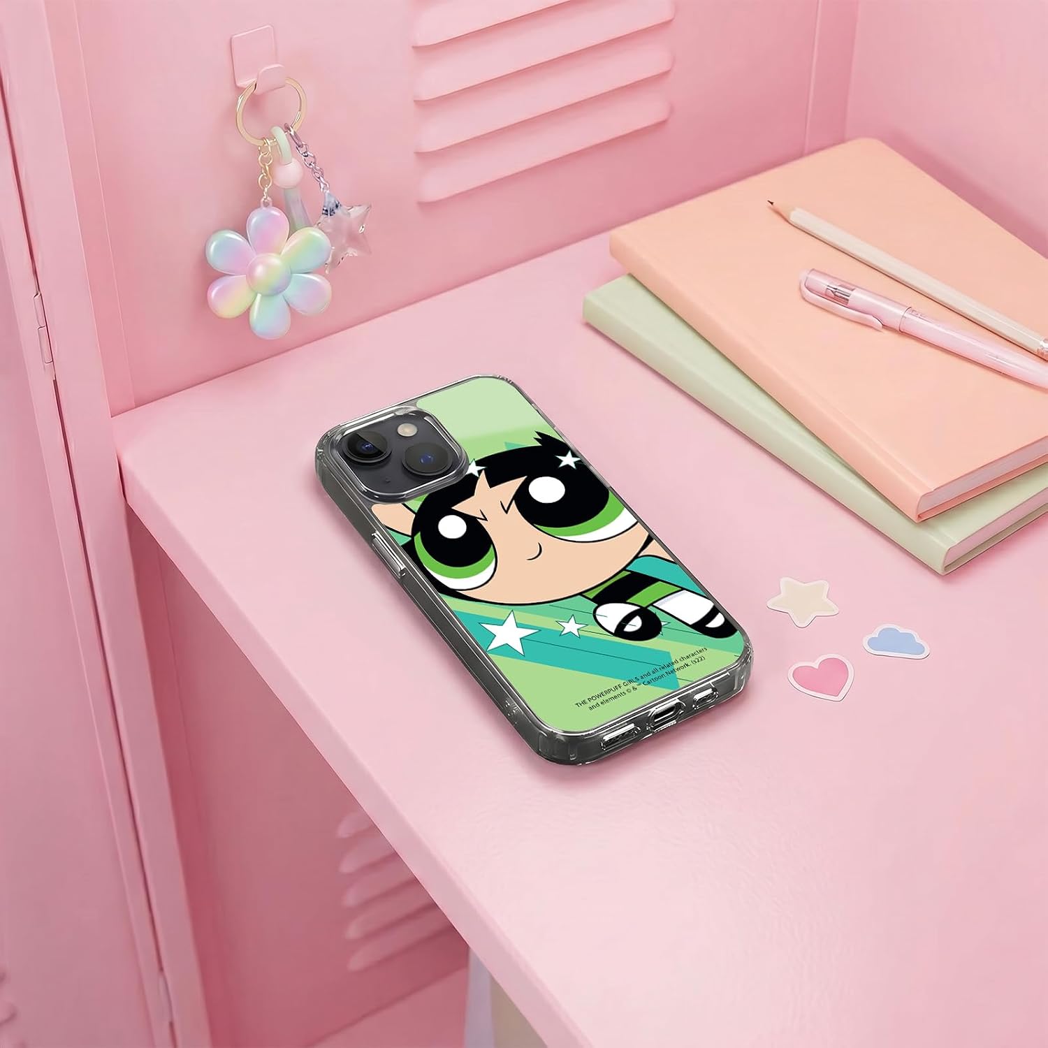 Head Case Designs Officially Licensed The Powerpuff Girls Buttercup Graphics Gel Case [Military Grade Protection] Compatible with Apple iPhone 15 Plus and Compatible with MagSafe