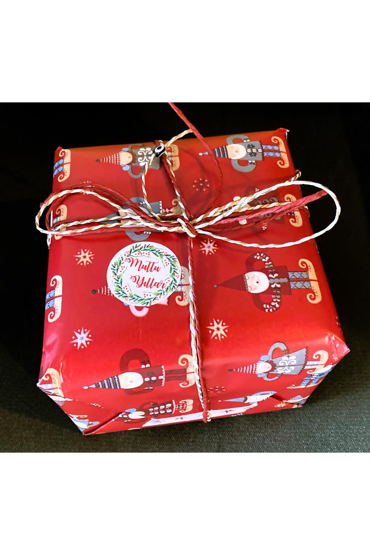 CW Celine's Wonders Premium Kalite 24 Ayar Altın Detaylı El Yapımı Christmas Mug 450 Ml Gold Handmade