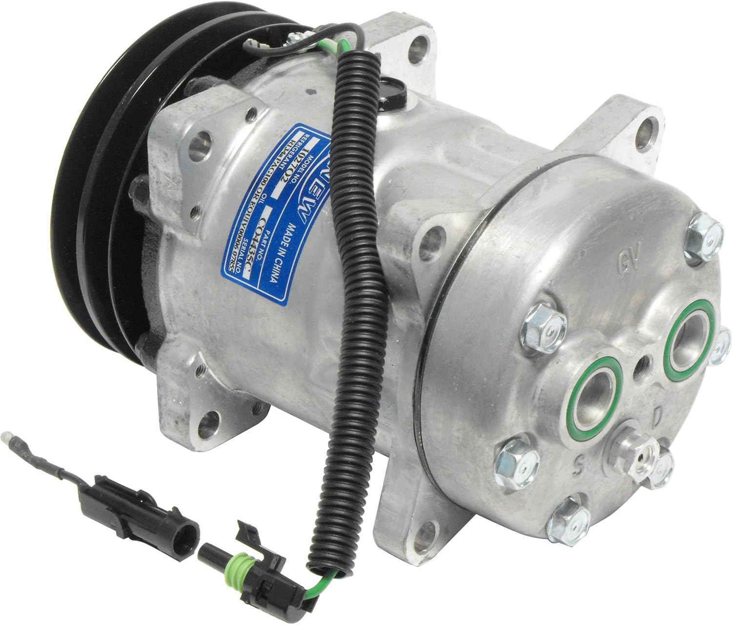 Speedway Motors Sanden 508 V-Belt A/C Compressor, Tanzania - View #6