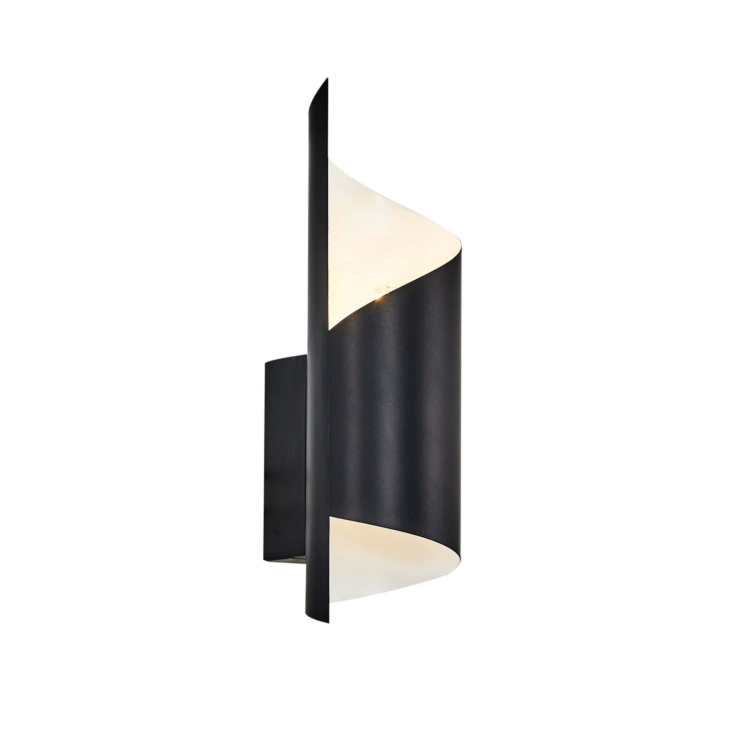 Homemania Black and White Metal Wall Light