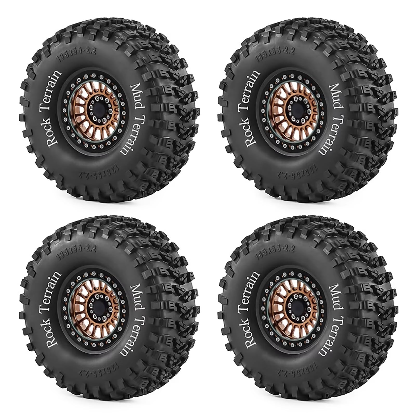 Pneumatico Ruota Da Per Traxxas Per TRX4 Per TRX6 Per MJX 1/10