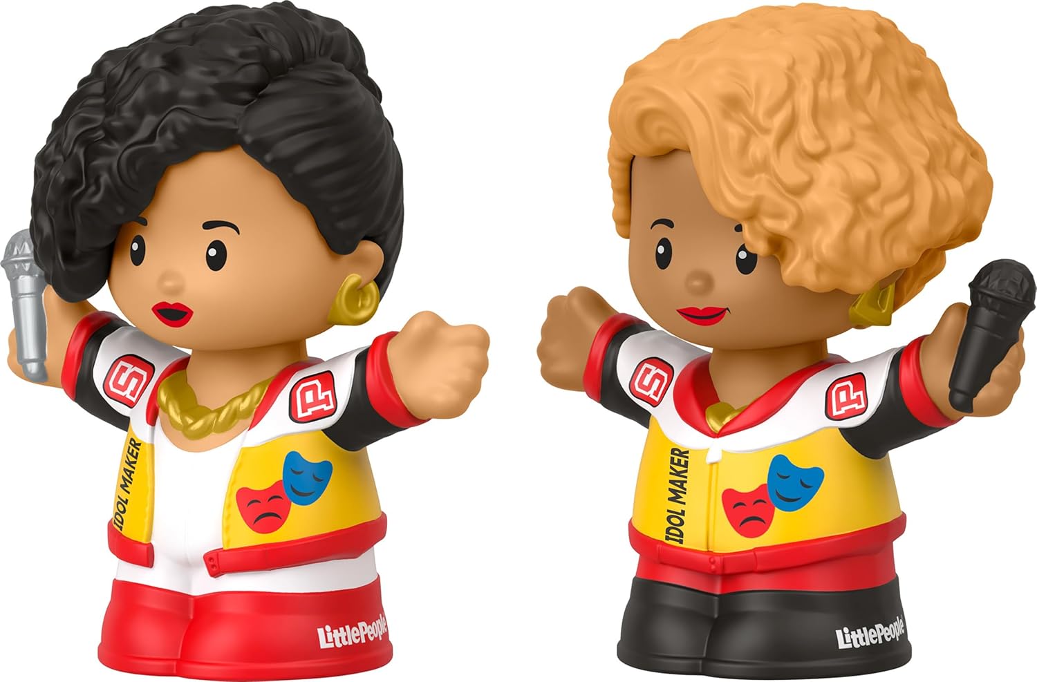 Little People Collector Salt-N-Pepa Special Edition Set for Adults & Hip Hop Fans, Cheryl James & Sandra Denton Figures in Display Package - Image 4