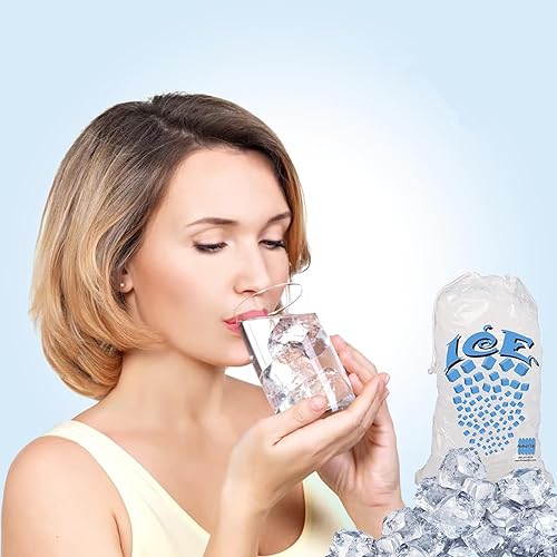 Miniatura 5 de Bolsas de hielo con cordón de 10 libras - Caja de 300 unidades