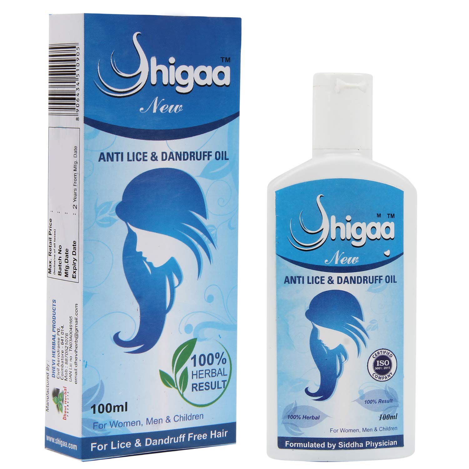 Buy SHIGAA Anti Lice & Dandruff Oil, 100 ml Online at Low Prices in
