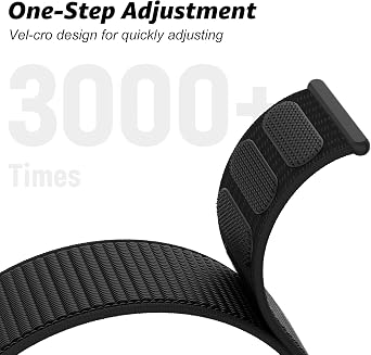 22mm 上腕二頭筋ナイロン時計バンド Amazfit Helioストラップ対応 ソフトスポーツアンクルアームフック&ループ交換用バンド Amazfit Helioストラップ レディース メンズ