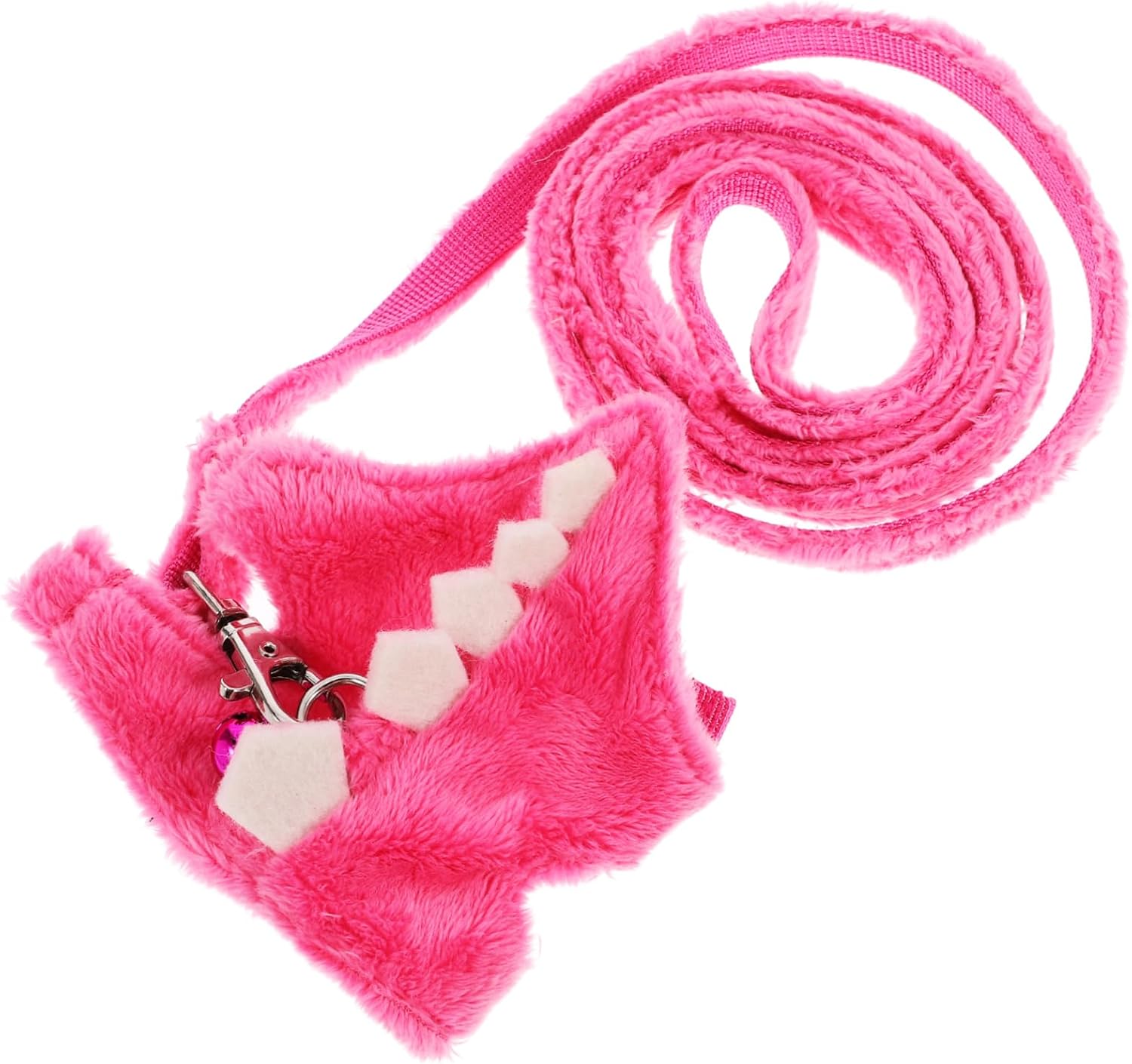 Ferret Vest Leash for PET Walking Outdoors, Short Plush and Non-Woven | Fine Workmanship, Practical Build, Soft Short Plush with Non-Woven Layers, Easy Outdoor Handling for Use