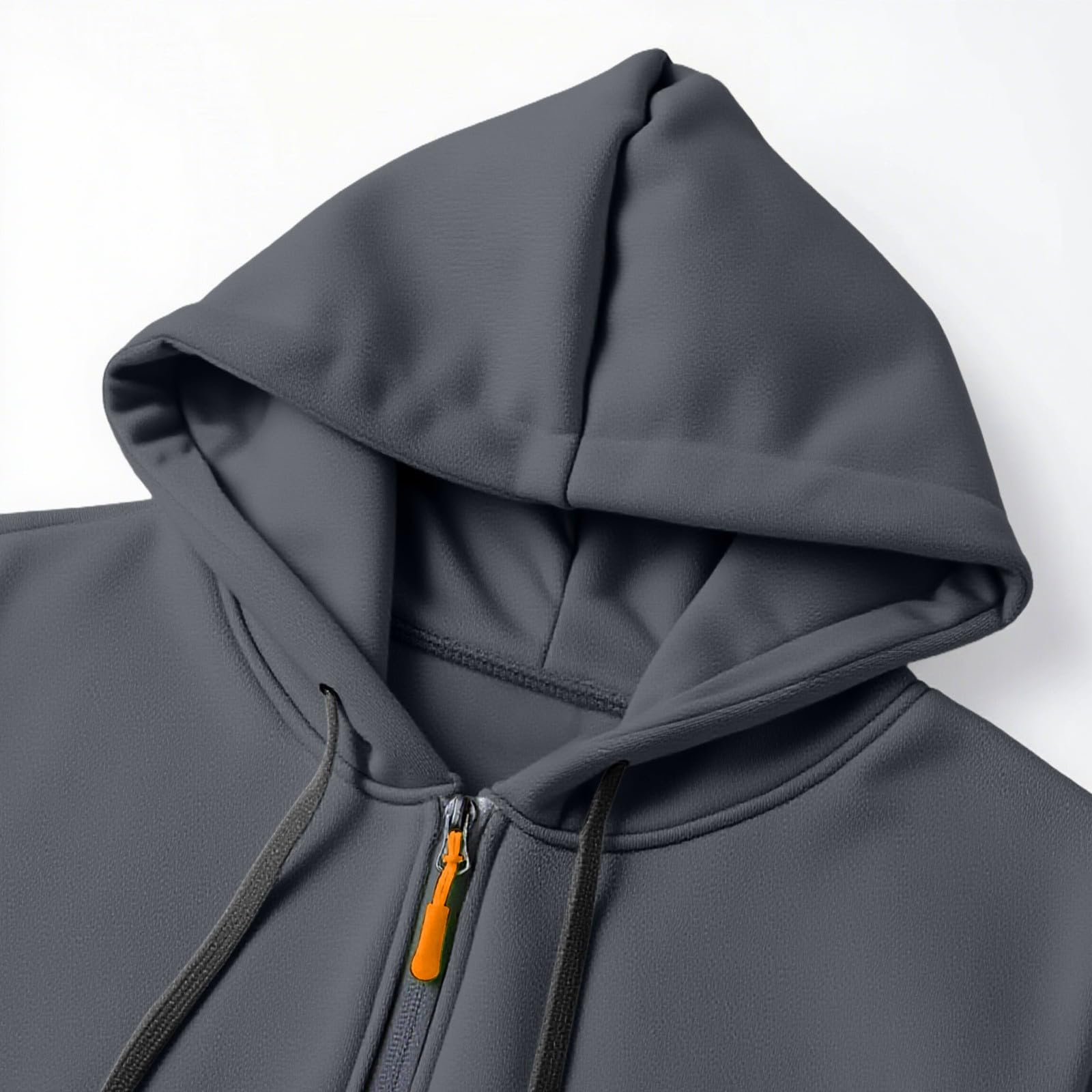 Chándal para hombre de corte regular, ropa deportiva para hombre de 2 piezas con varios bolsillos, sudadera de dos piezas y pantalones de chándal Y2K traje casual con cremallera ciclismo sudadera