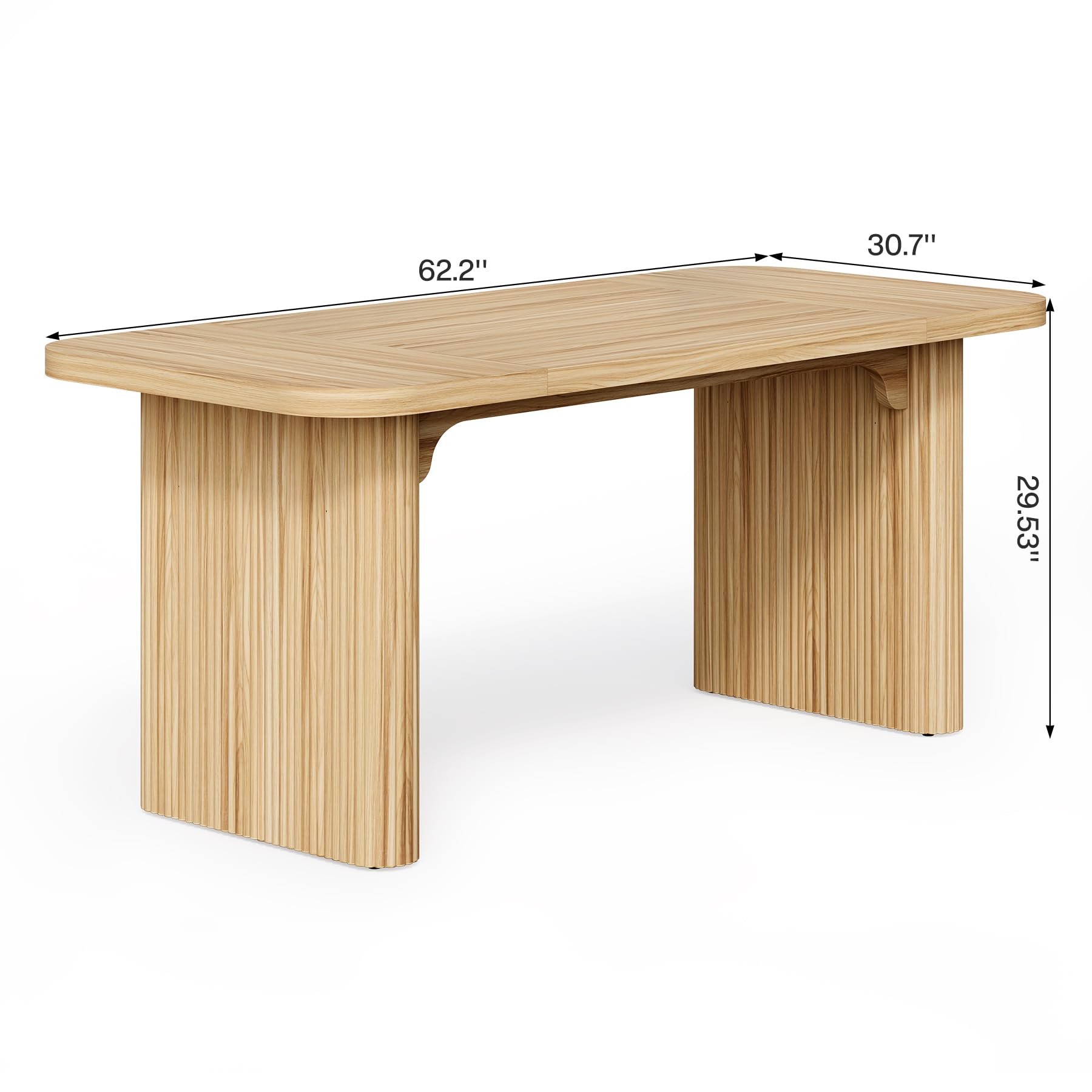 Amazon.com: LITTLE TREE 62-Inch Home Office Computer Desk, Large