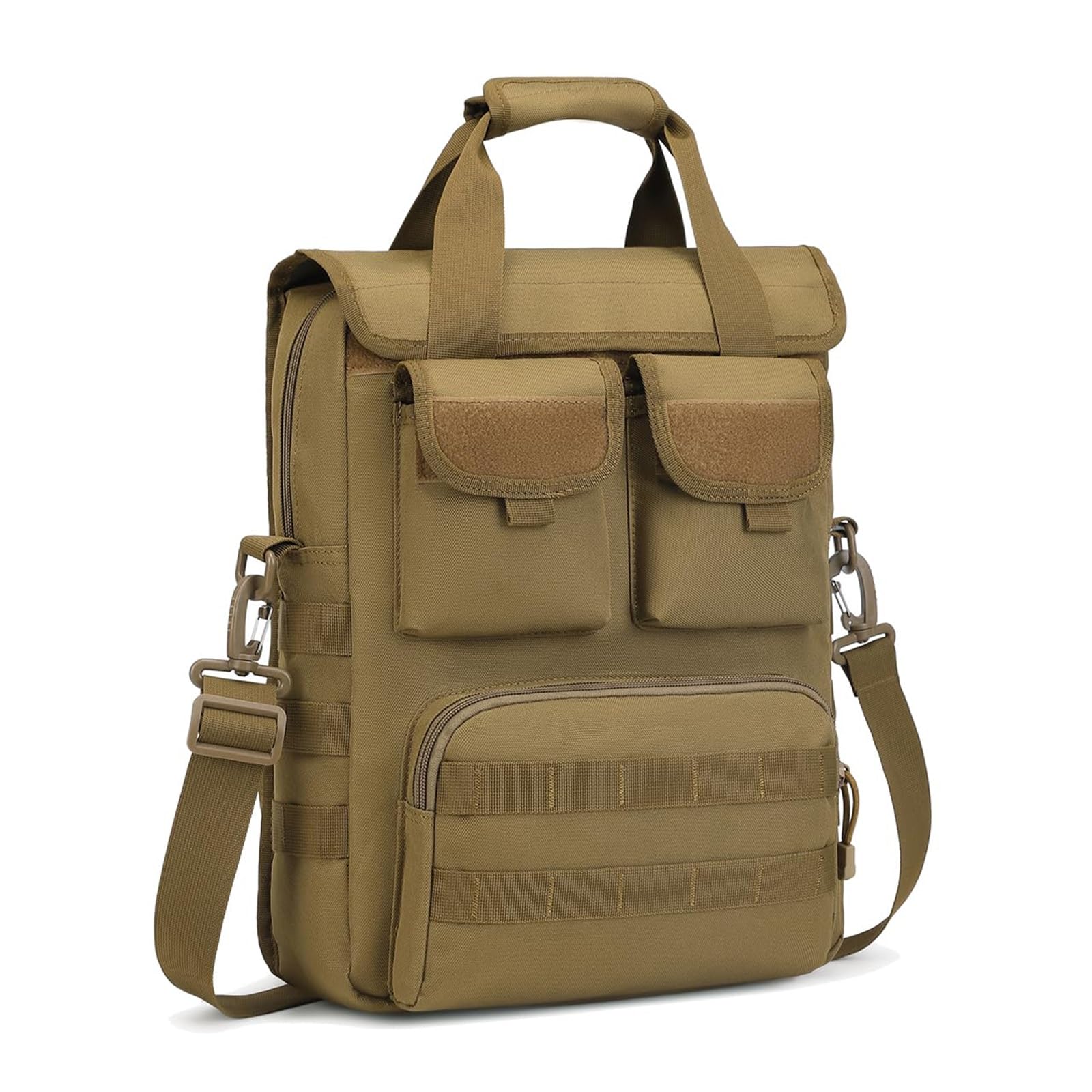 Mallette sacoche tactique Molle homme sac transport utilitaire Tan CS