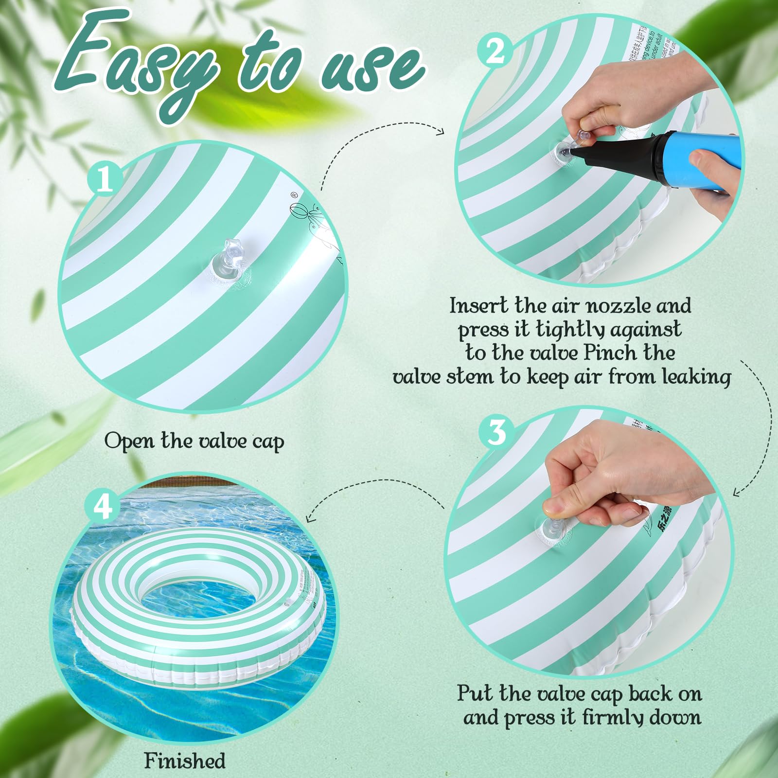 Metallic Inflatable Innertubes Pool Swim Ring Inflatable Tubes Inflatable Pool Floats Beach Floaties Adult ...