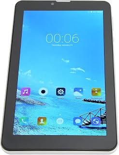 Haofy 7in Tablet, 1960x1080 IPS UK Plug 100‑240V 8 Core CPU for Android10 Calling Tablet for Playing (Black)