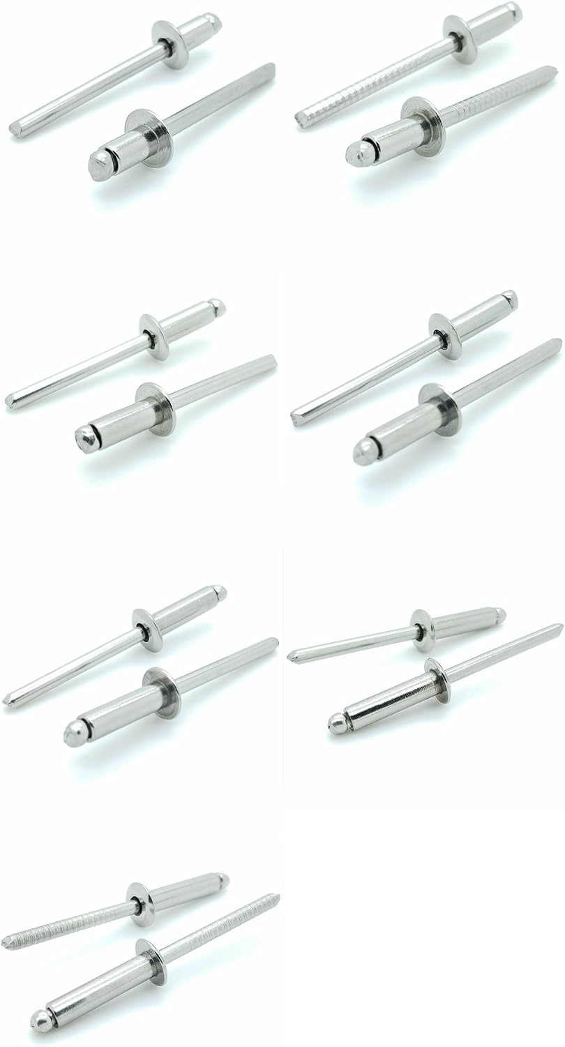 Amazon.com: SNUG Fasteners (SNG183) 700 Qty Assorted Pack 304 Stainless ...