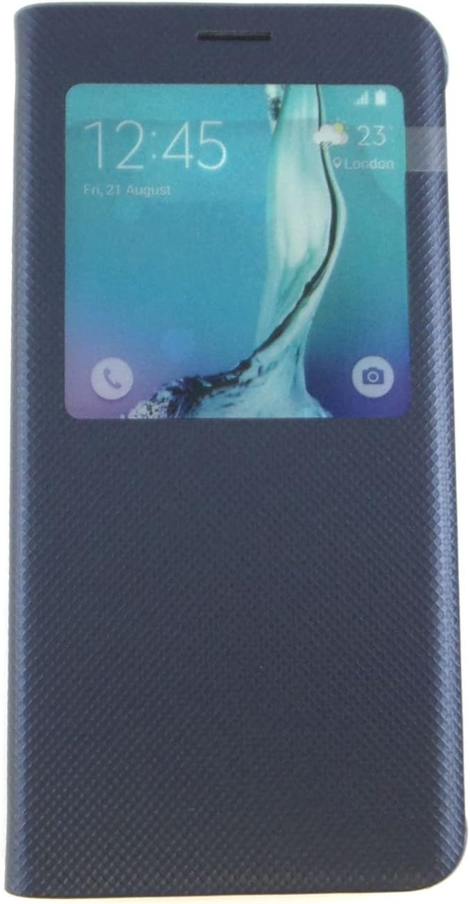 SAMSUNG Galaxy S6 Edge+ S-View Flip Cover Blue EF-CG928PBEGUS