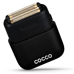 COCCO IMPACTO Foil Shaver for Men Triple Gold Foil Electric Razor Head Shaver for Bald Men Wet Dry