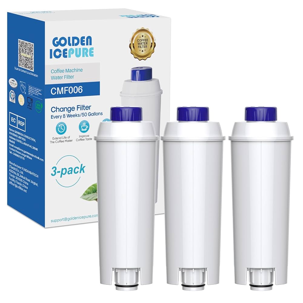 GOLDEN ICEPURE Coffee Machines Water Filter Compatible with