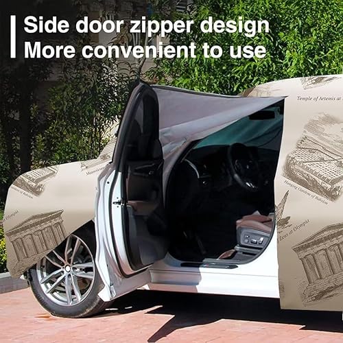 Miniatura 3 de car Cover for  Epica 2006-2011,Eight Wonders of The World Waterproof and Snowproof car Covers (Patented Design)