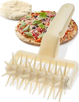 Orblue Dough Docker Helps Cook Thin Crust Pizza Uniformly & Prevents Dough From Blistering (1-Pack)