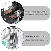 Vista 3 de Relé de alimentación electromagnético de 8 pines, bobina de relé de 10 AMP 24V CC con base de enchufe, DPDT 2NO 2NC - Indicador LED MY2NJ