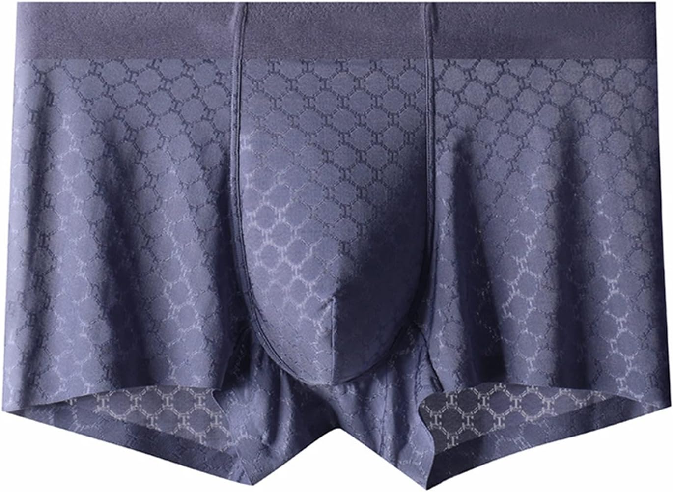 メンズブリーフ アイスシルクシームレスボクサーブリーフメンズミッドウエスト通気性メッシュ4コーナーパンツメンズメンズ3パック 日常着