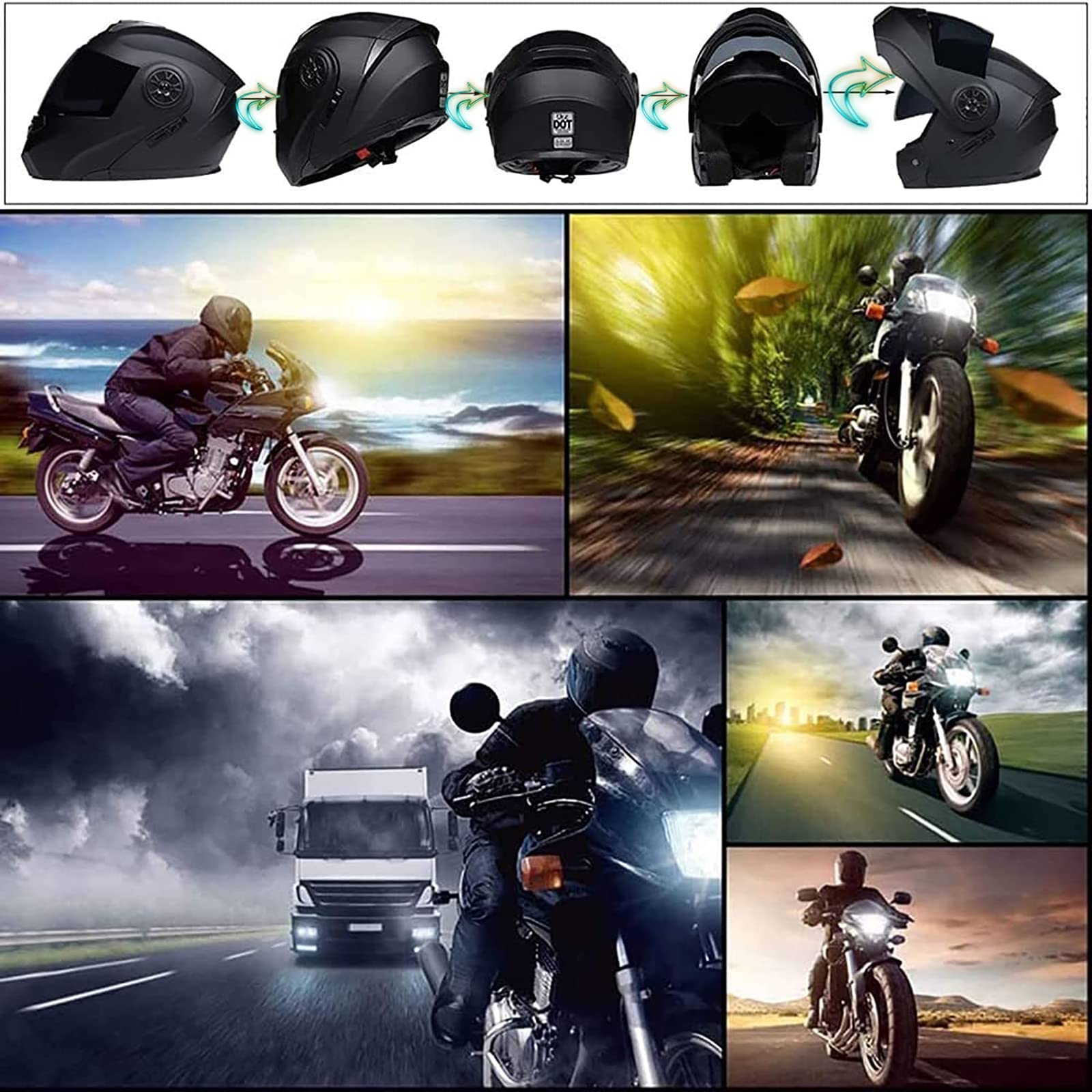 decorate motorcycle helmet Mohawk Helmet Wig Motorcycle Helmet Decorations Wigs Cockscomb Motocross  Full Face Off Road Helmet Decoration Hair Sticker Paste