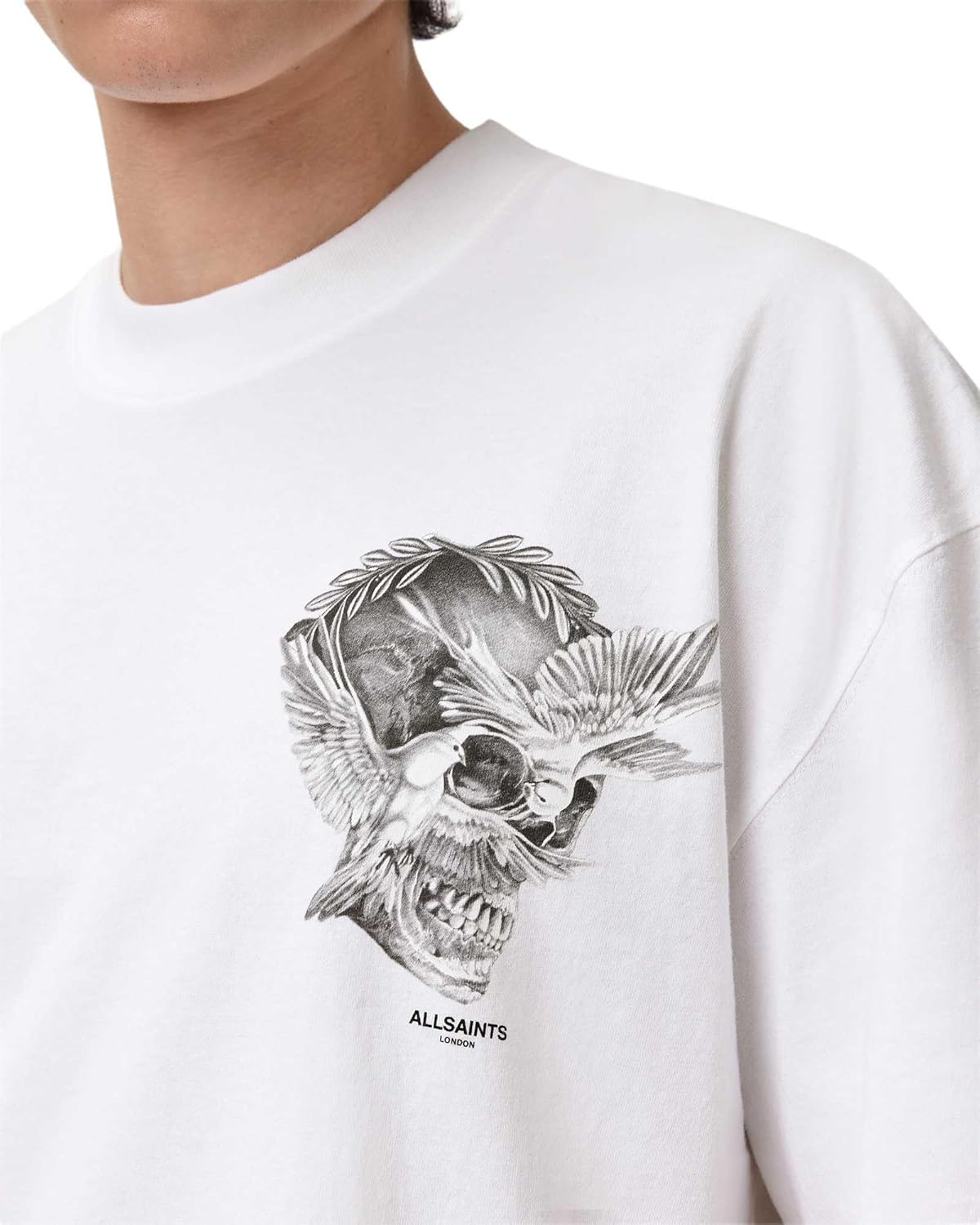 Allsaints Mens Mysteries Ss Crew - Image 5