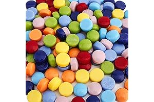 Round Mosaic Tiles for Crafts | Mosaic Kit